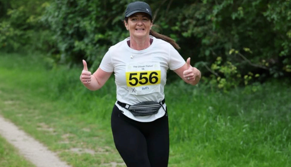Learning to run for my mind, Not just my body.