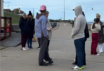 Rain, cake and 30 brilliant people at Minster Beach