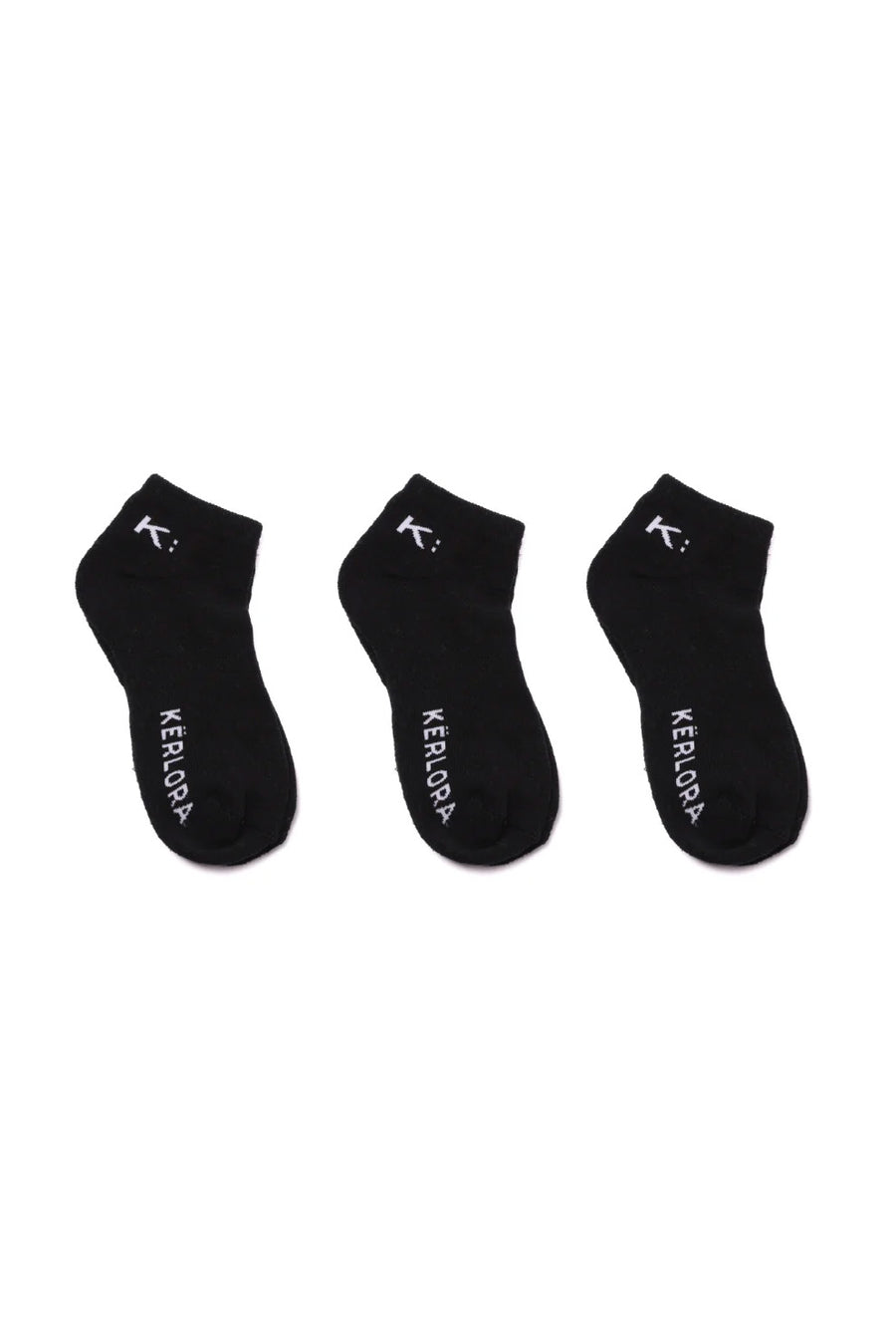 Classic Ankle Socks Black Pack (3 pack)