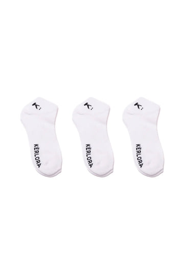 Classic Ankle Socks White Pack (3 pack)