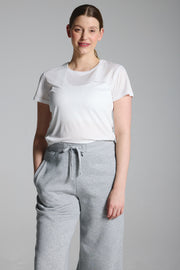 White & Grey Relaxed Set