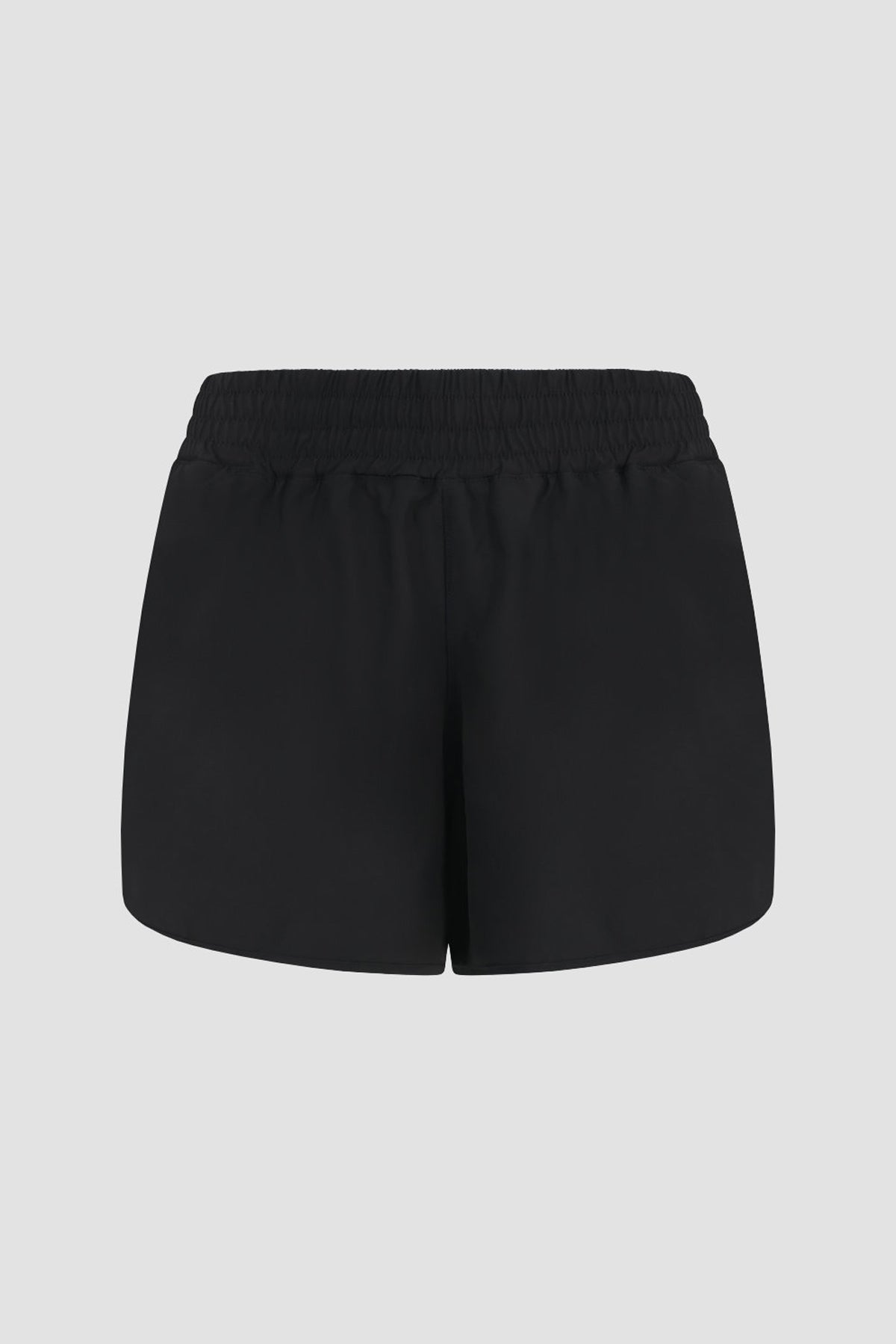 Black 4” High Rise Shorts with Liner