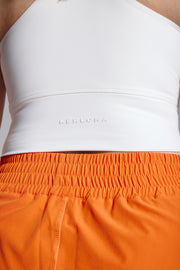 White & Tangerine Running Set