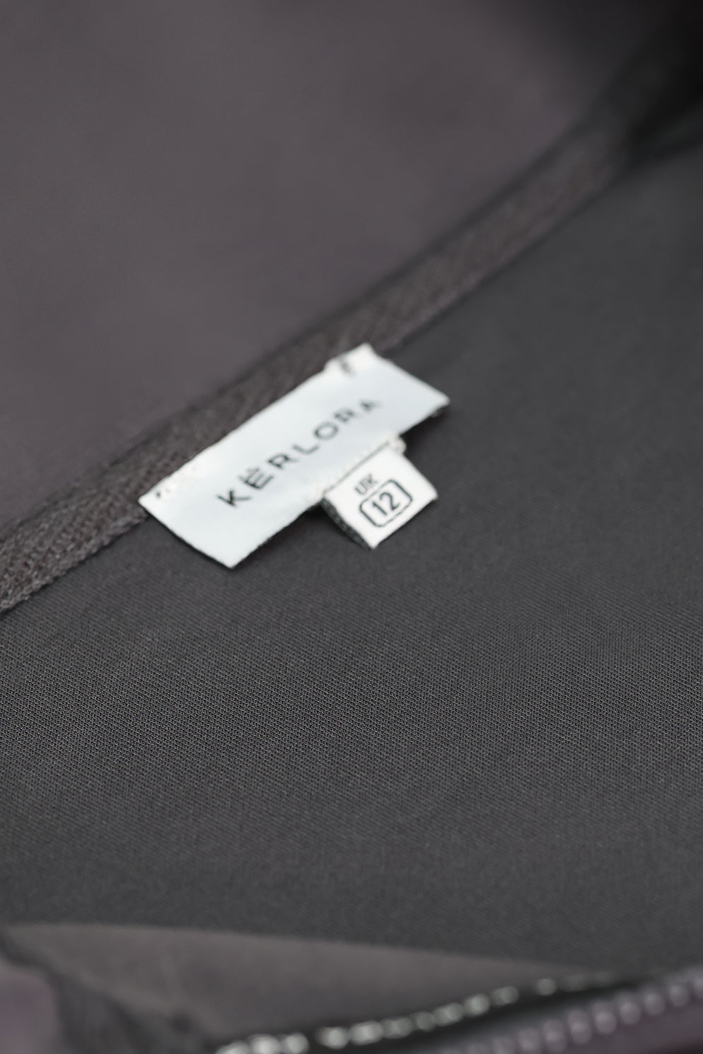 Charcoal Sand Washed Modal Mix Half Zip Sweatshirt