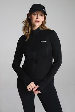 Black Performance Slim Fit Training Jacket