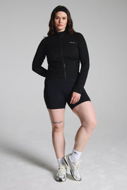 Black Performance Slim Fit Training Jacket