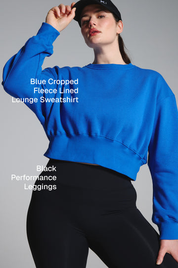 Blue & Black Cosy Set