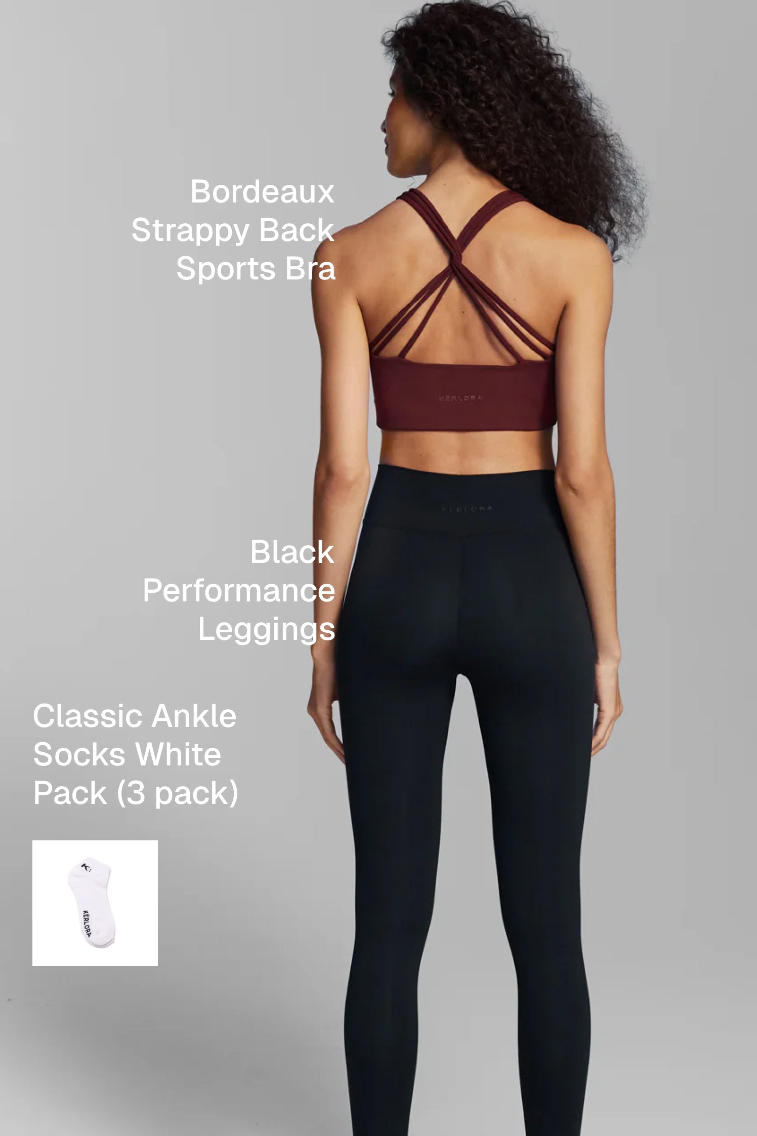 Bordeaux & Black Active Set