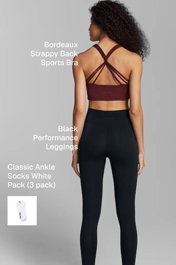 Bordeaux & Black Active Set