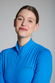 Cyan Performance Slim Fit Training Jacket