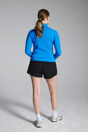 Cyan Performance Slim Fit Training Jacket