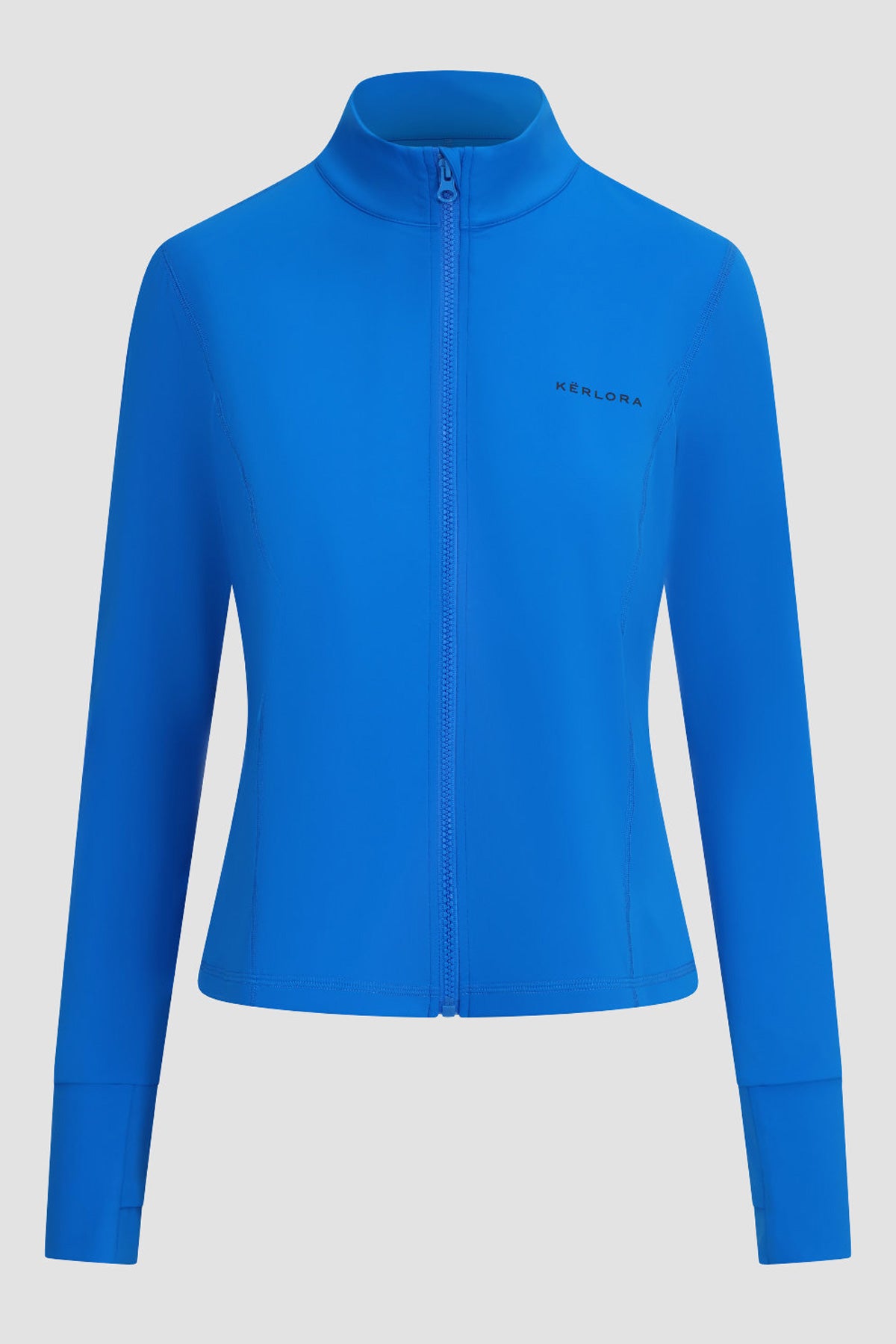 Cyan Performance Slim Fit Training Jacket