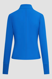 Cyan Performance Slim Fit Training Jacket