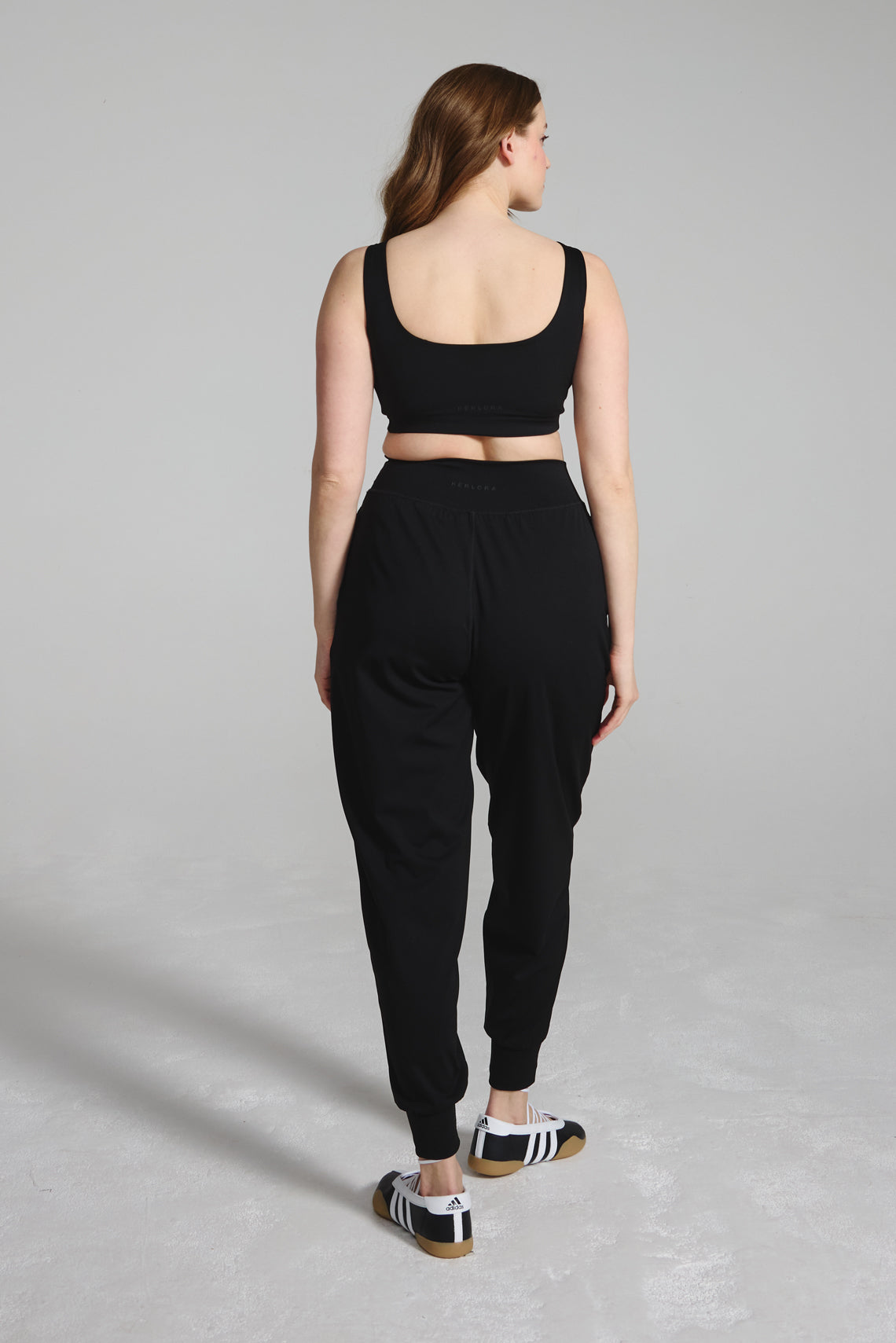 Black High Rise Performance Pants