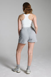 Cool Pebble Grey Fleece Lined Sweat Shorts