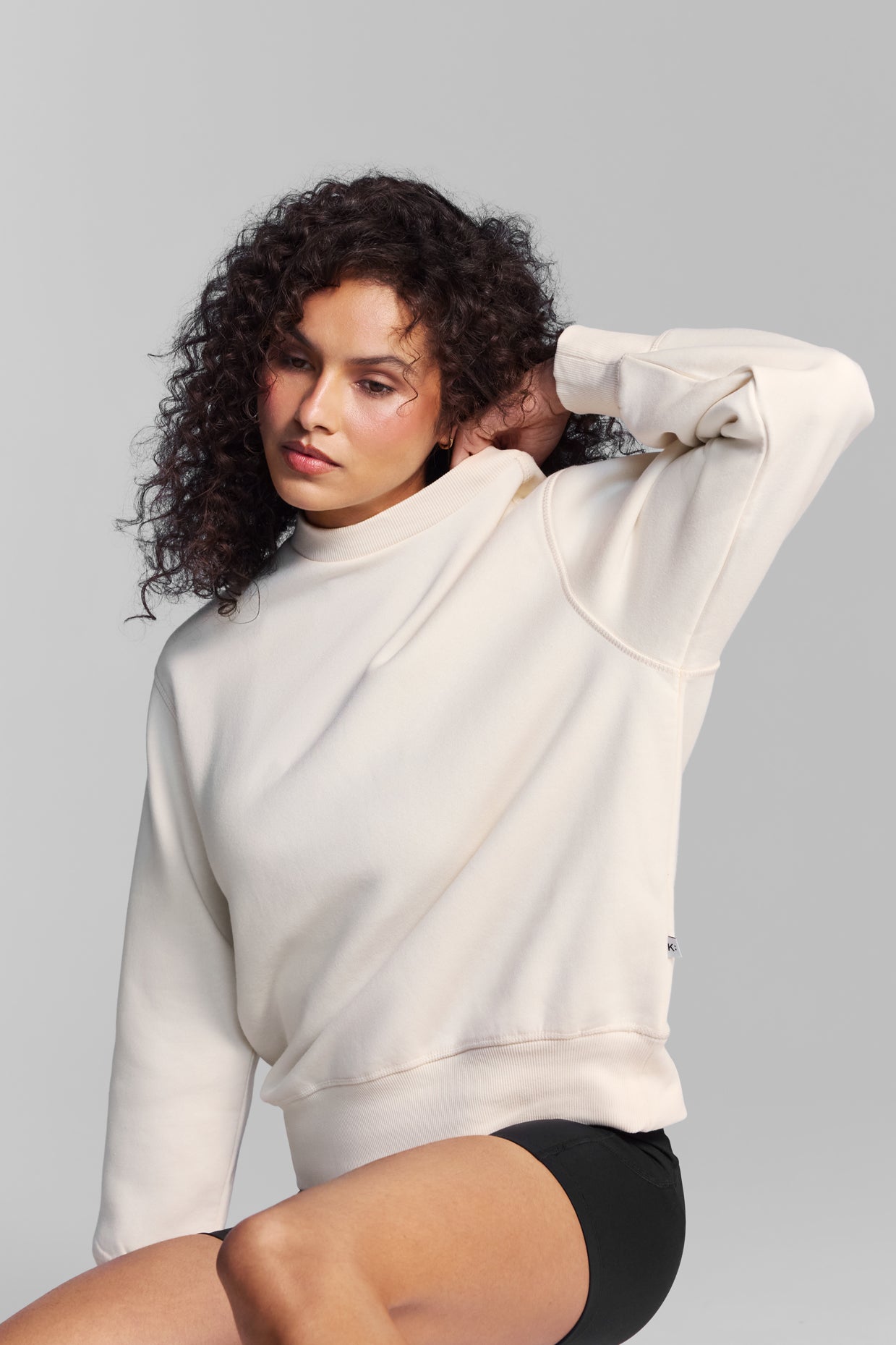 Cream Classic Sweatshirt