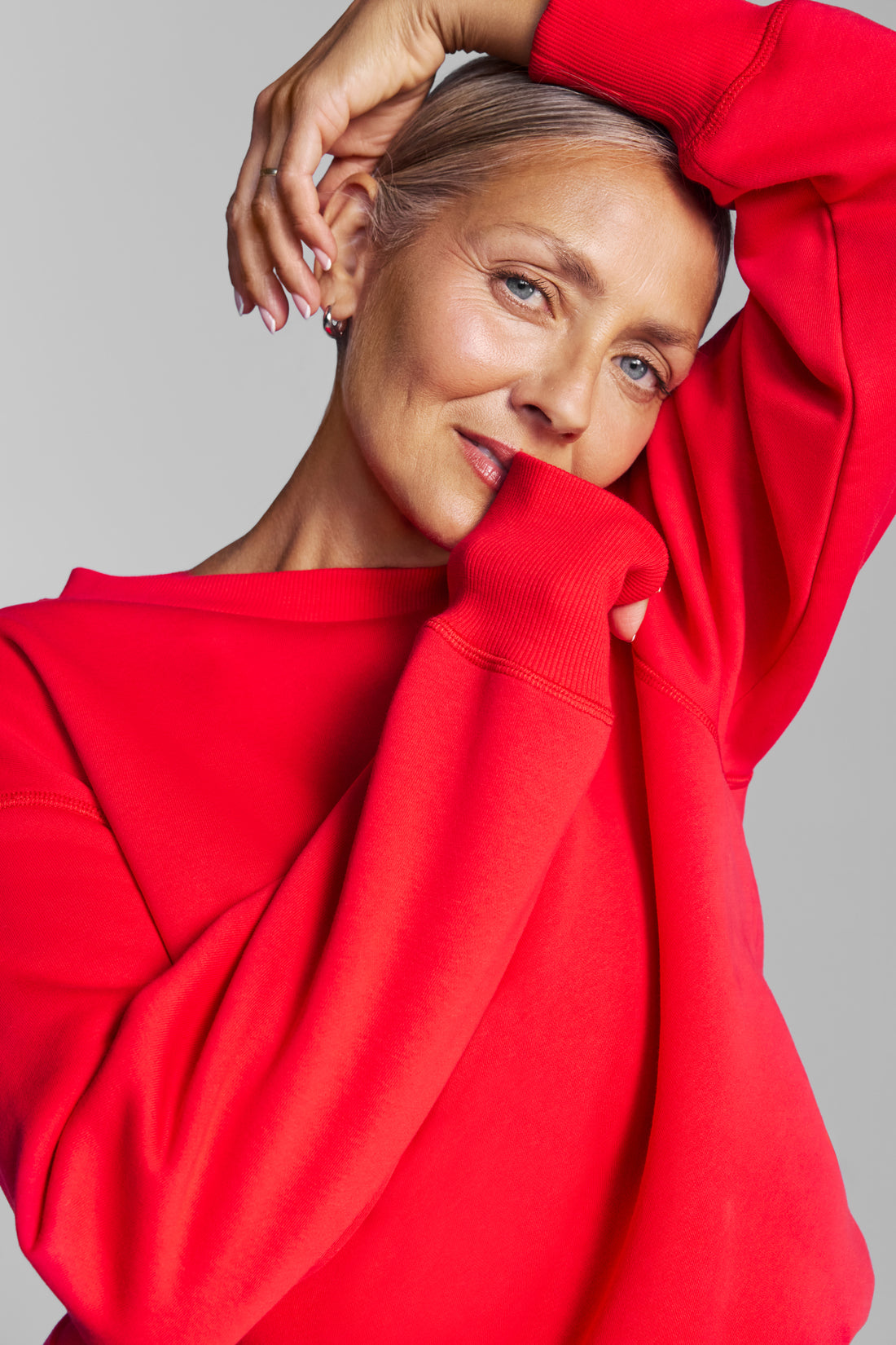 Red Classic Sweatshirt