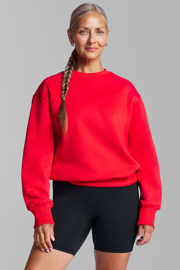 Red Classic Sweatshirt