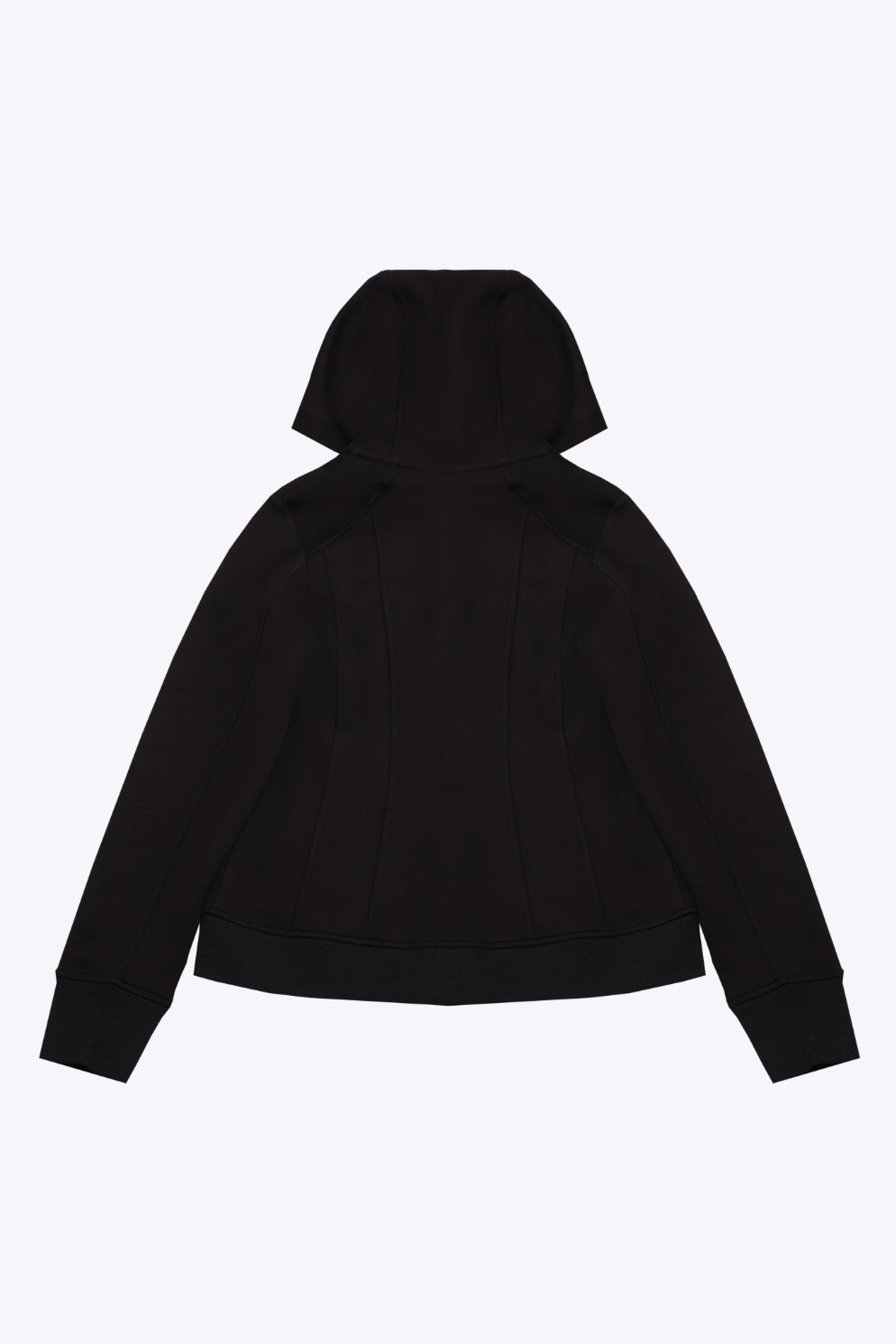 Black Fitted Hoodie
