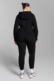 Black Fitted Hoodie
