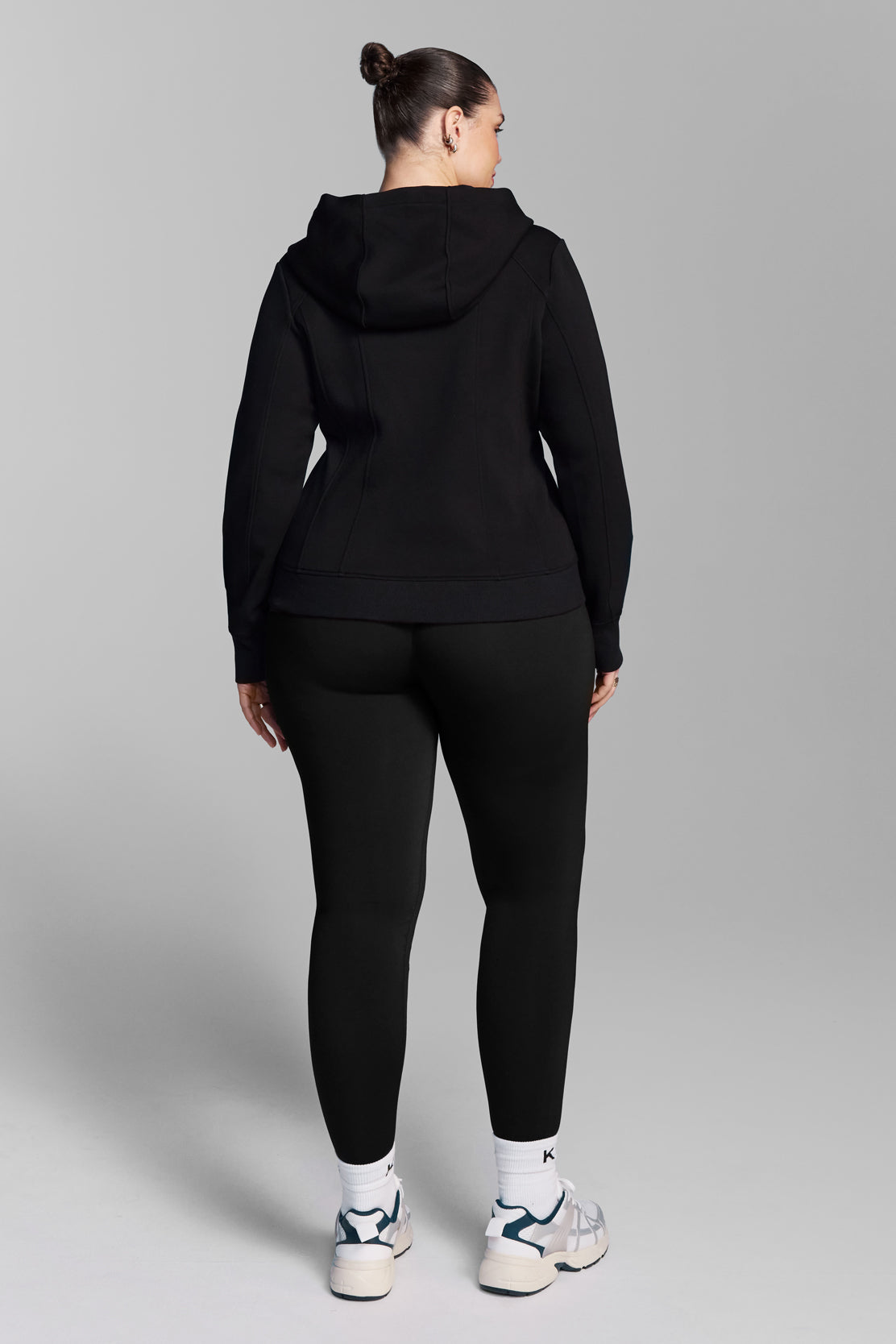 Black Fitted Hoodie