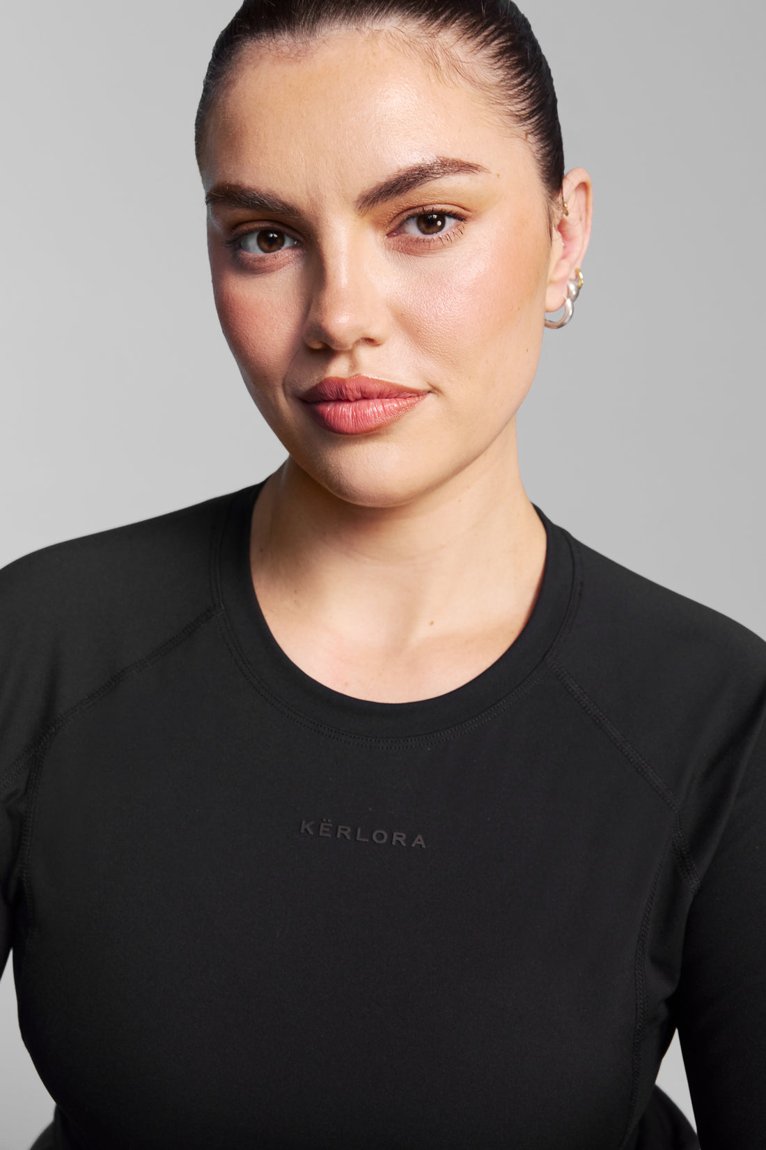 Black Long Sleeve Performance Top
