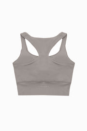 Mushroom Longline Racer Back Sports Bra