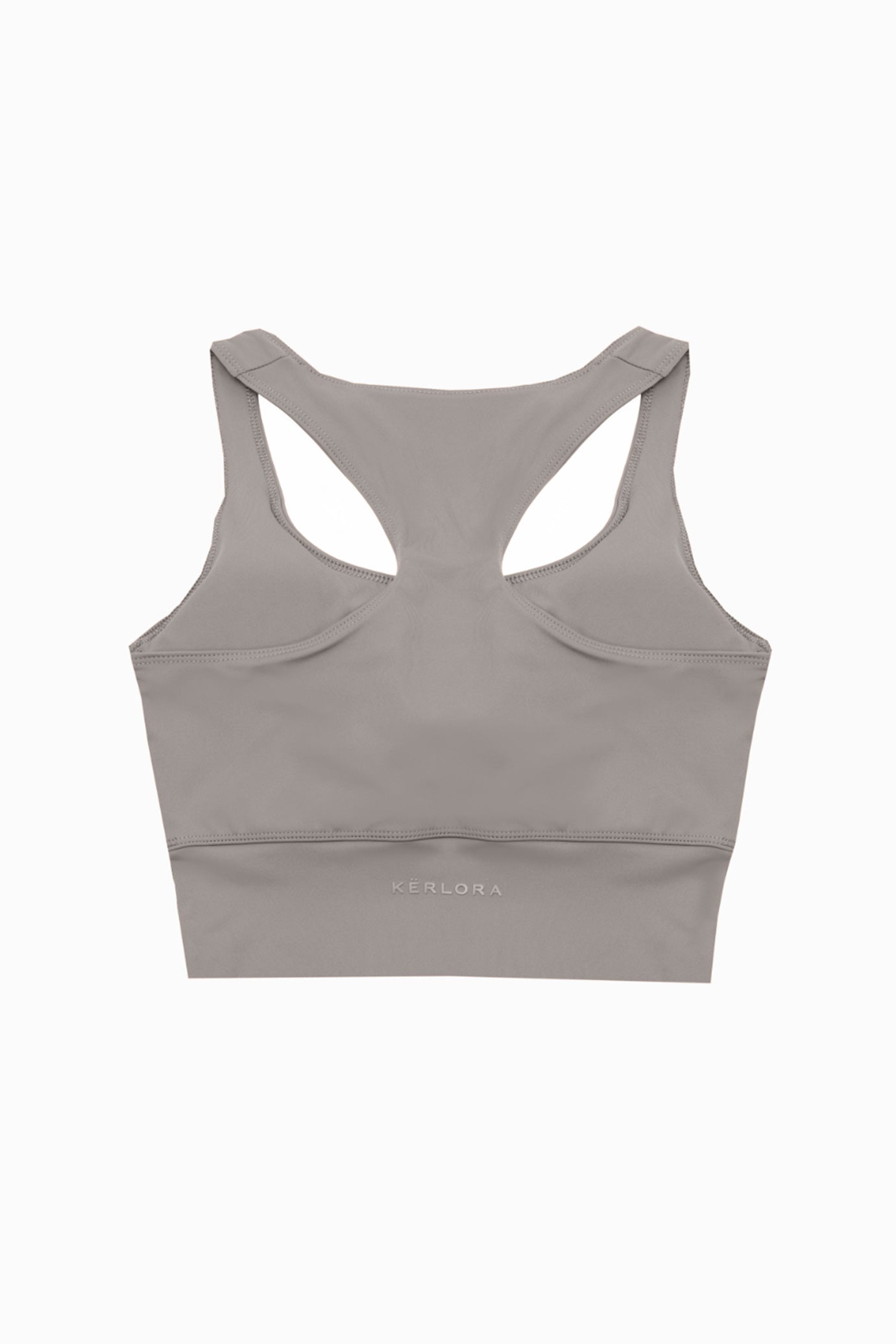Mushroom Longline Racer Back Sports Bra