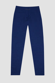 Lazuli Blue Seamless Leggings with Bum Scrunch