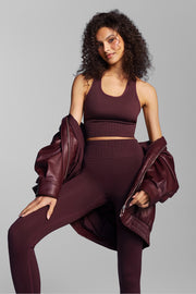 Plum Seamless Leggings with Bum Scrunch